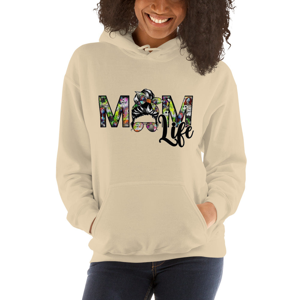 Mom Life Hoodie - Nightmare Before Christmas Themed