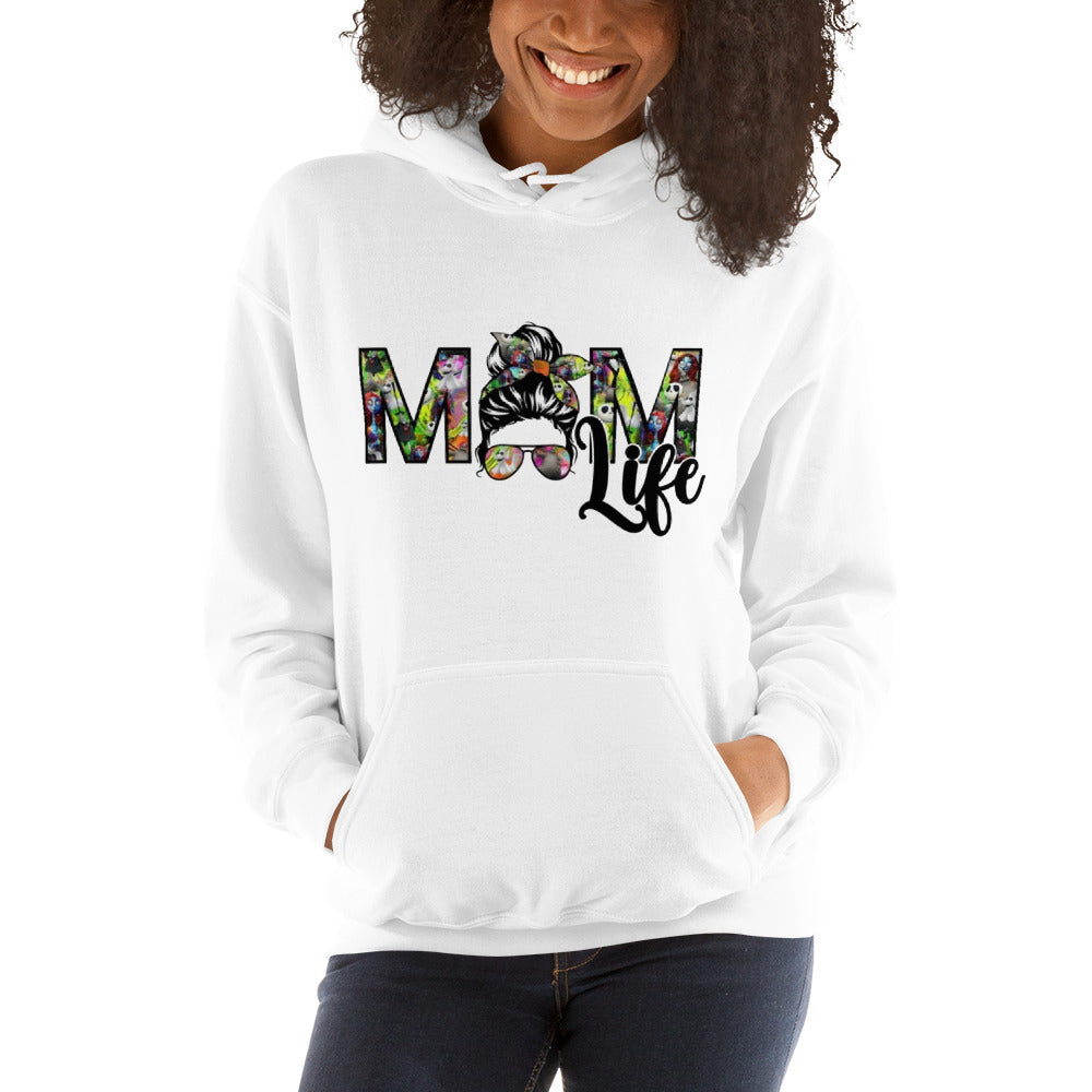 Mom Life Hoodie - Nightmare Before Christmas Themed