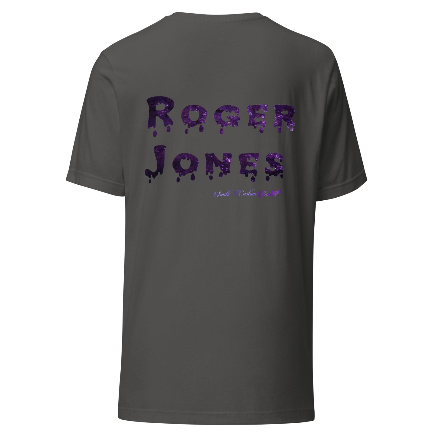 Roger Jones Skull Purple T-Shirt