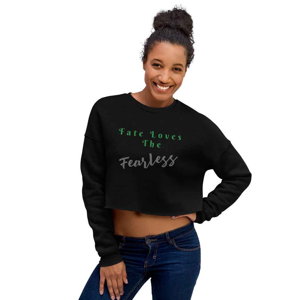 Fate Love The Fearless Crop Sweatshirt