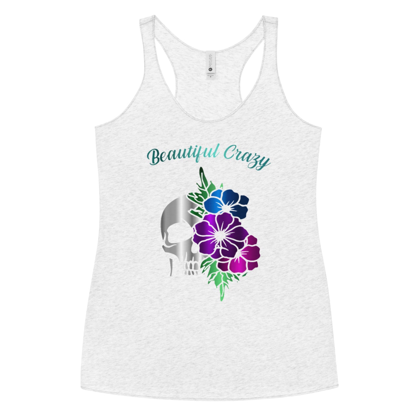 Beautiful Crazy Racerback Tank