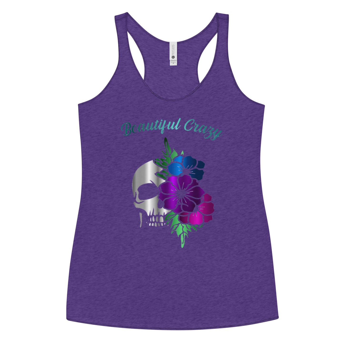 Beautiful Crazy Racerback Tank