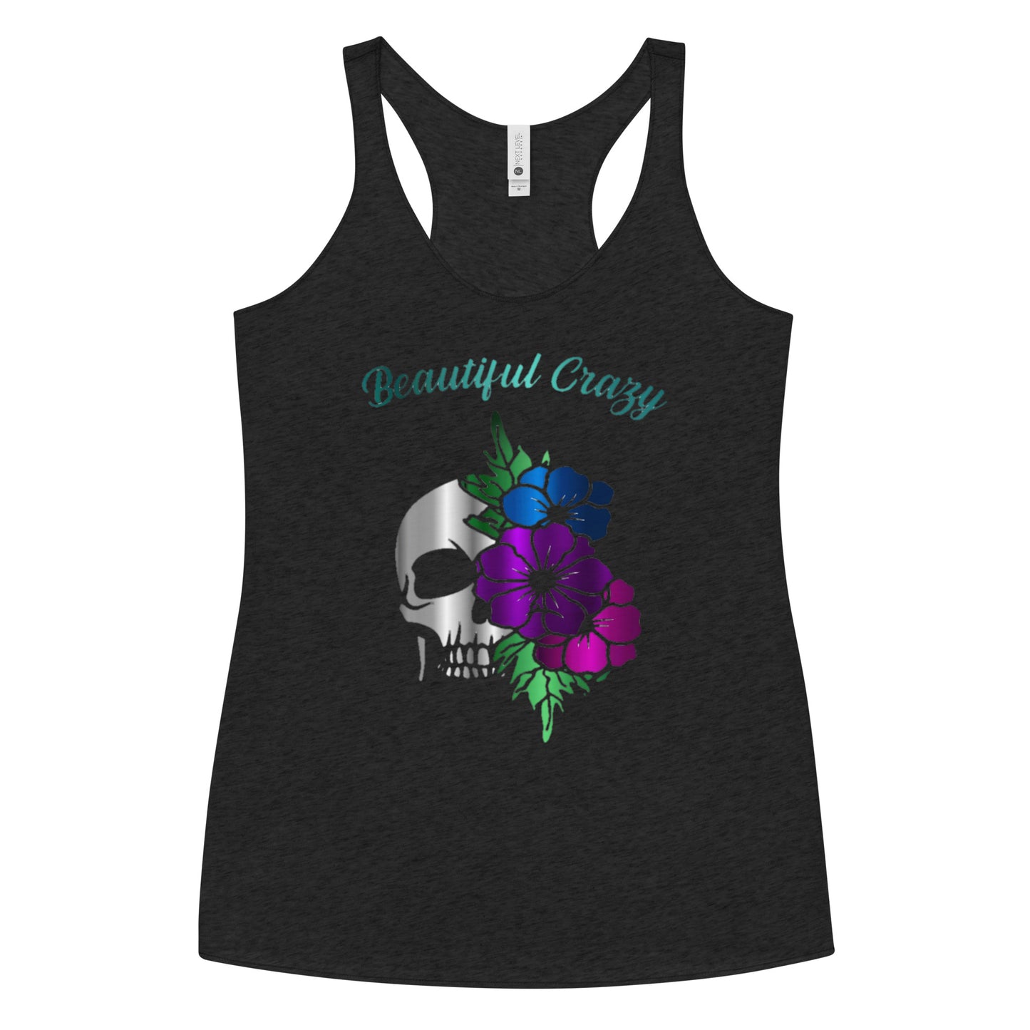 Beautiful Crazy Racerback Tank