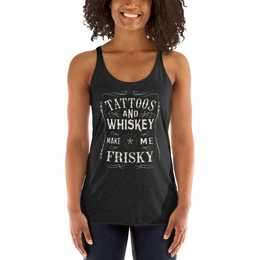 Tattoos and Whiskey Racerback Tank