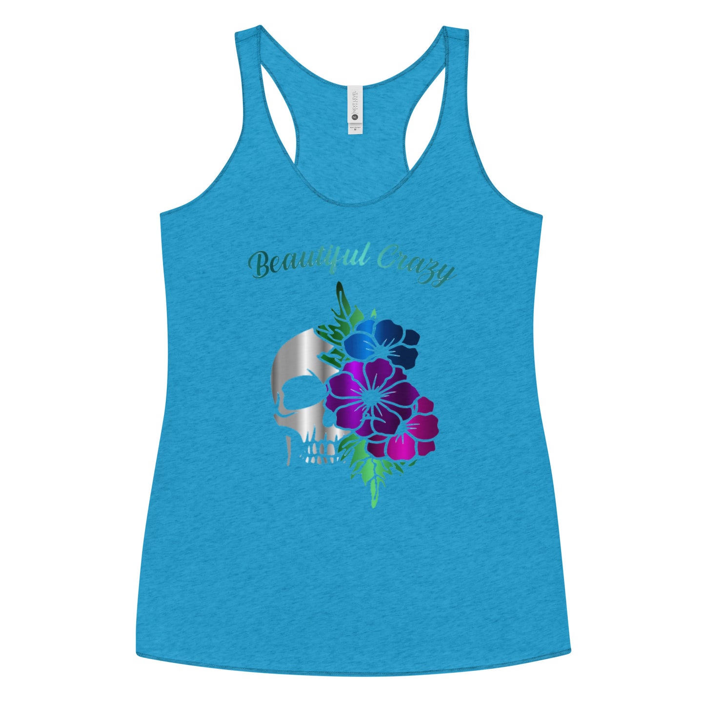 Beautiful Crazy Racerback Tank