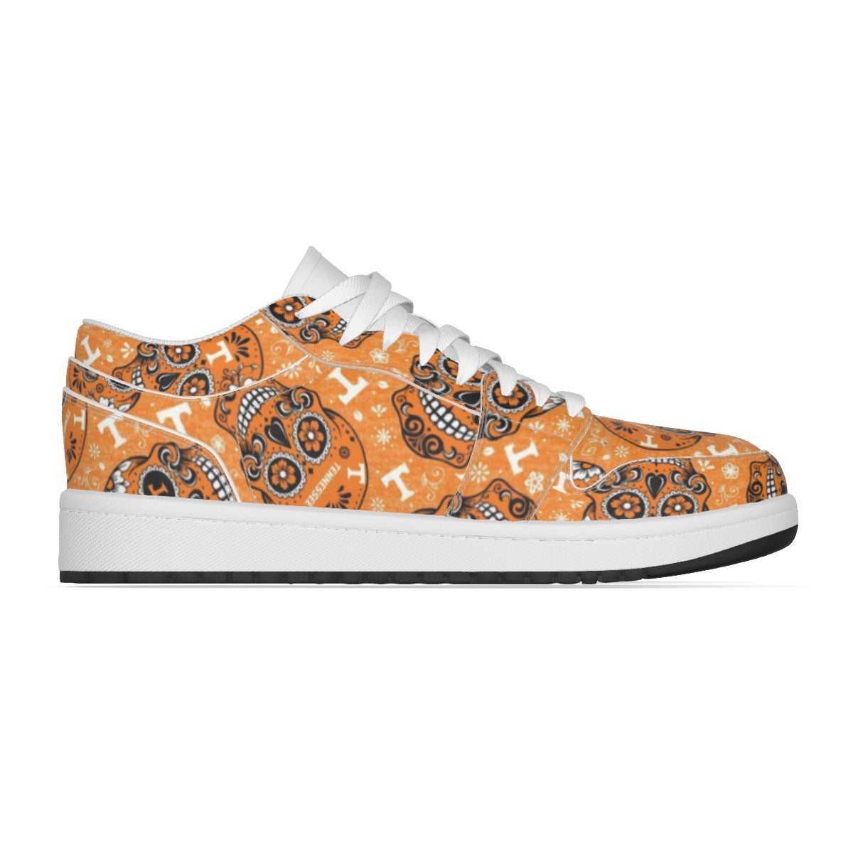 Women's Vols Sugar Skulls Low State Leather Stitched Shoes