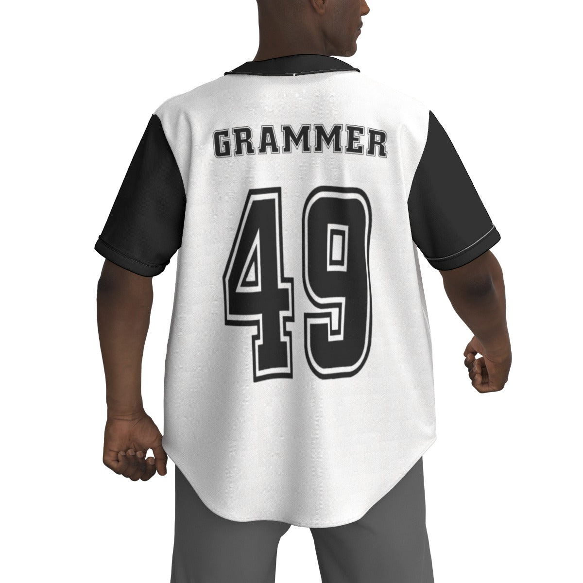 Parris White Baseball Jersey - Grammer