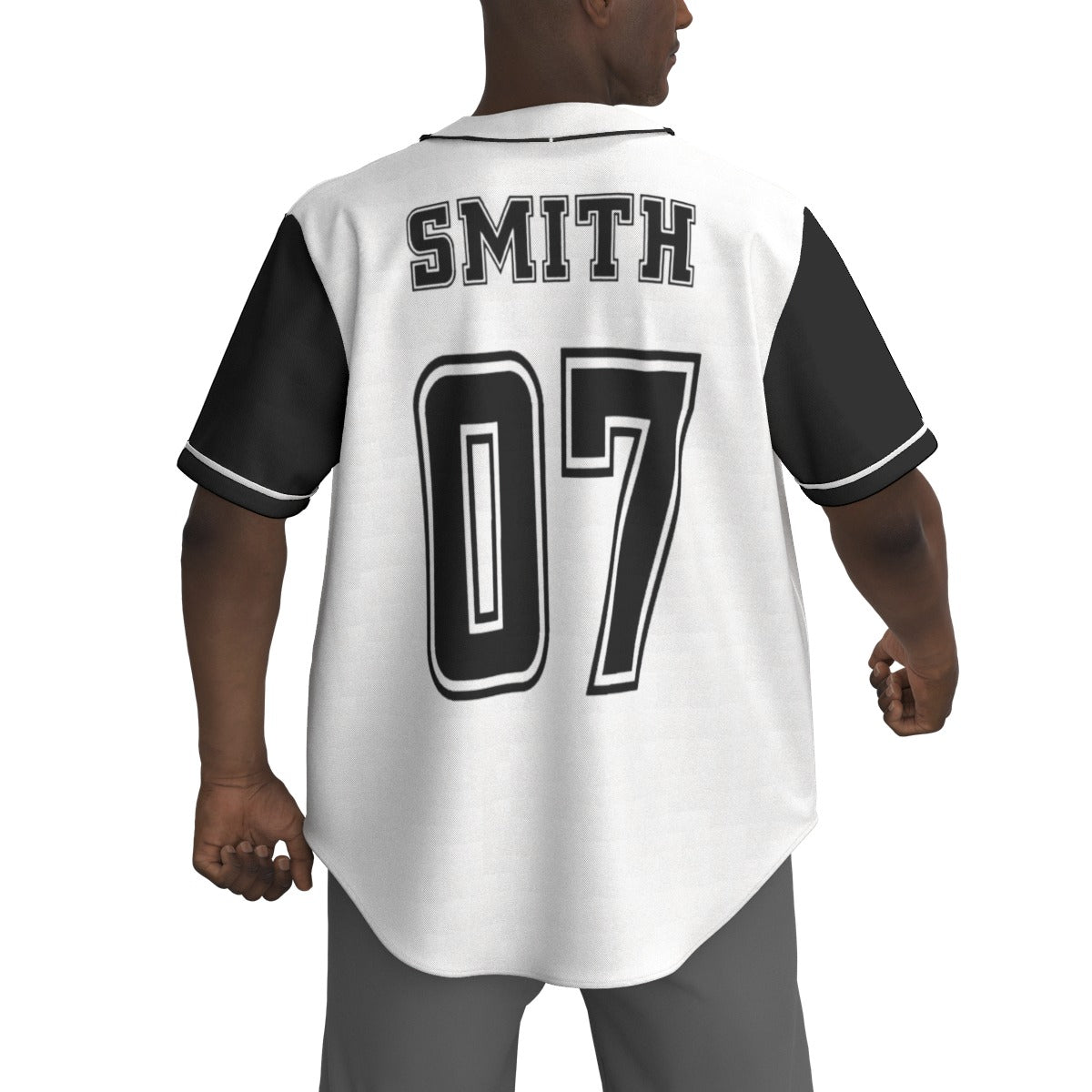 WSL White Baseball Jersey - Smith