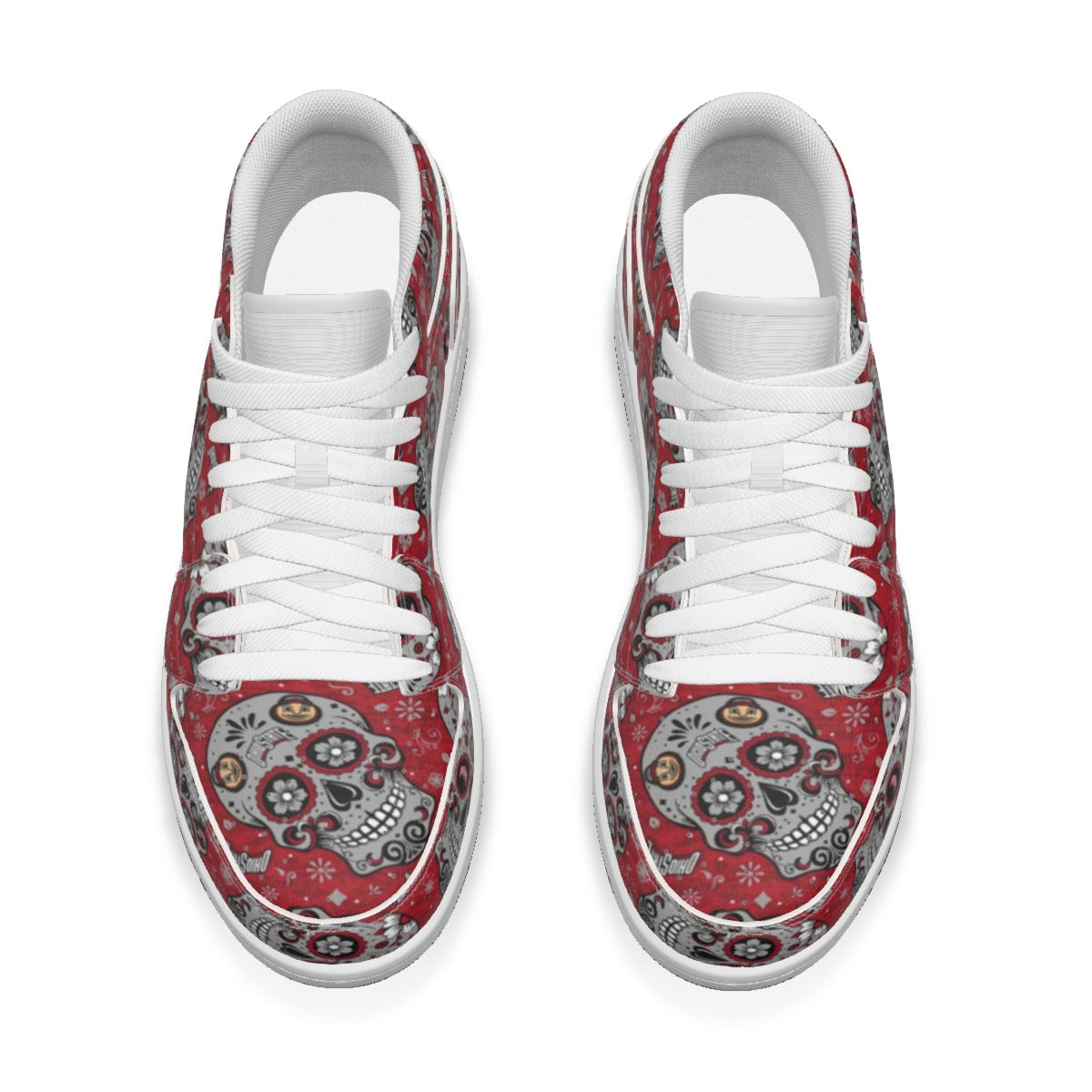 Women's OSU Sugar Skulls Low State Leather Stitched Shoes