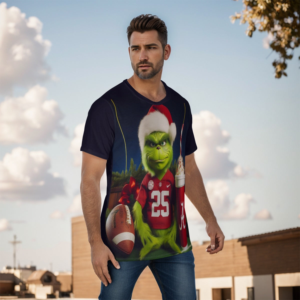 Grinch Alabama Football T-Shirt