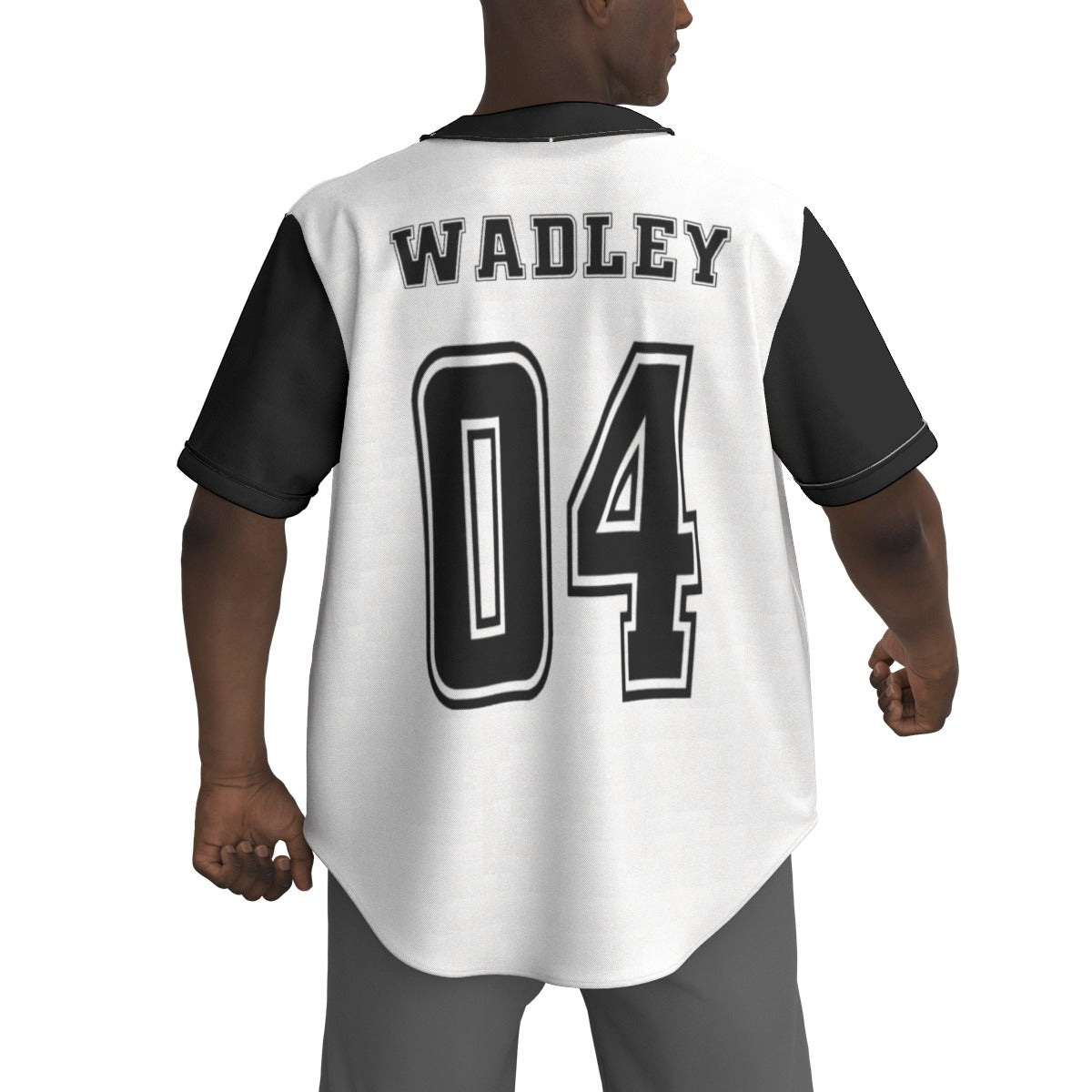 Parris White Baseball Jersey - Wadley