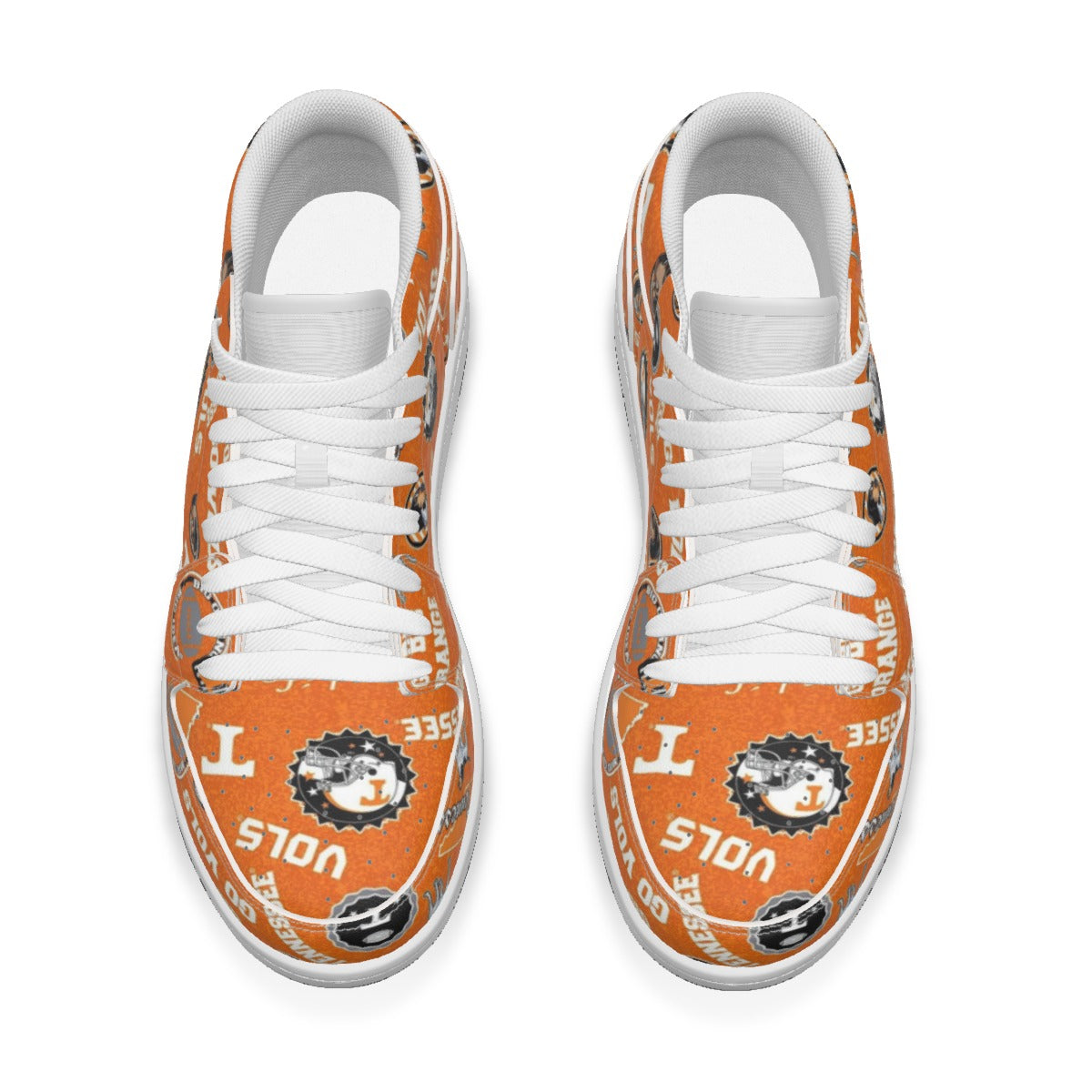 Women's Vols Low State Leather Stitched Shoes