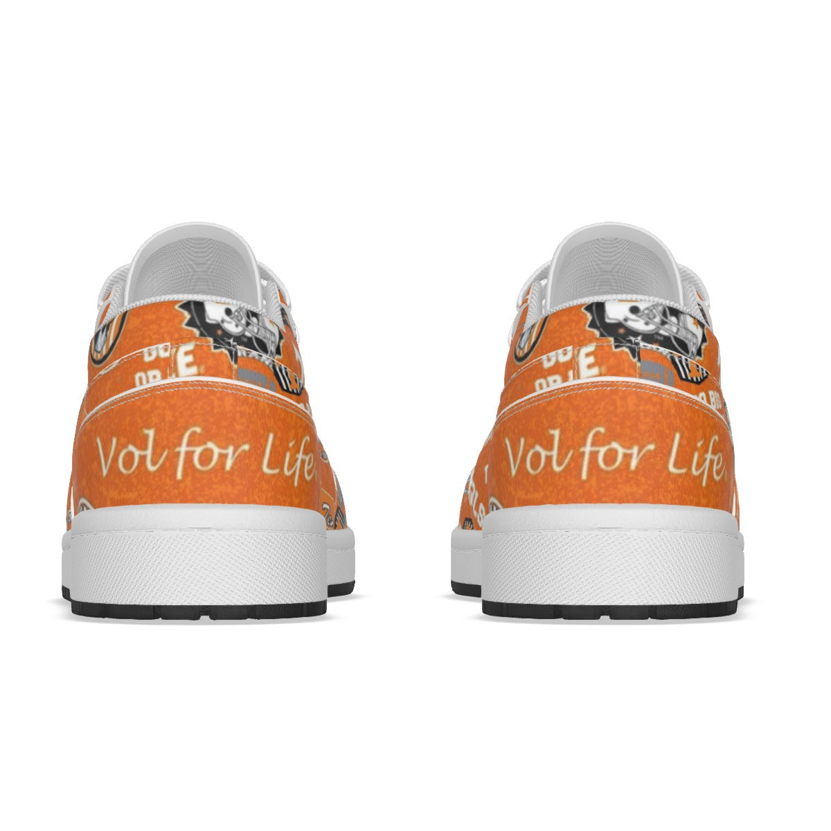 Women's Vols Low State Leather Stitched Shoes