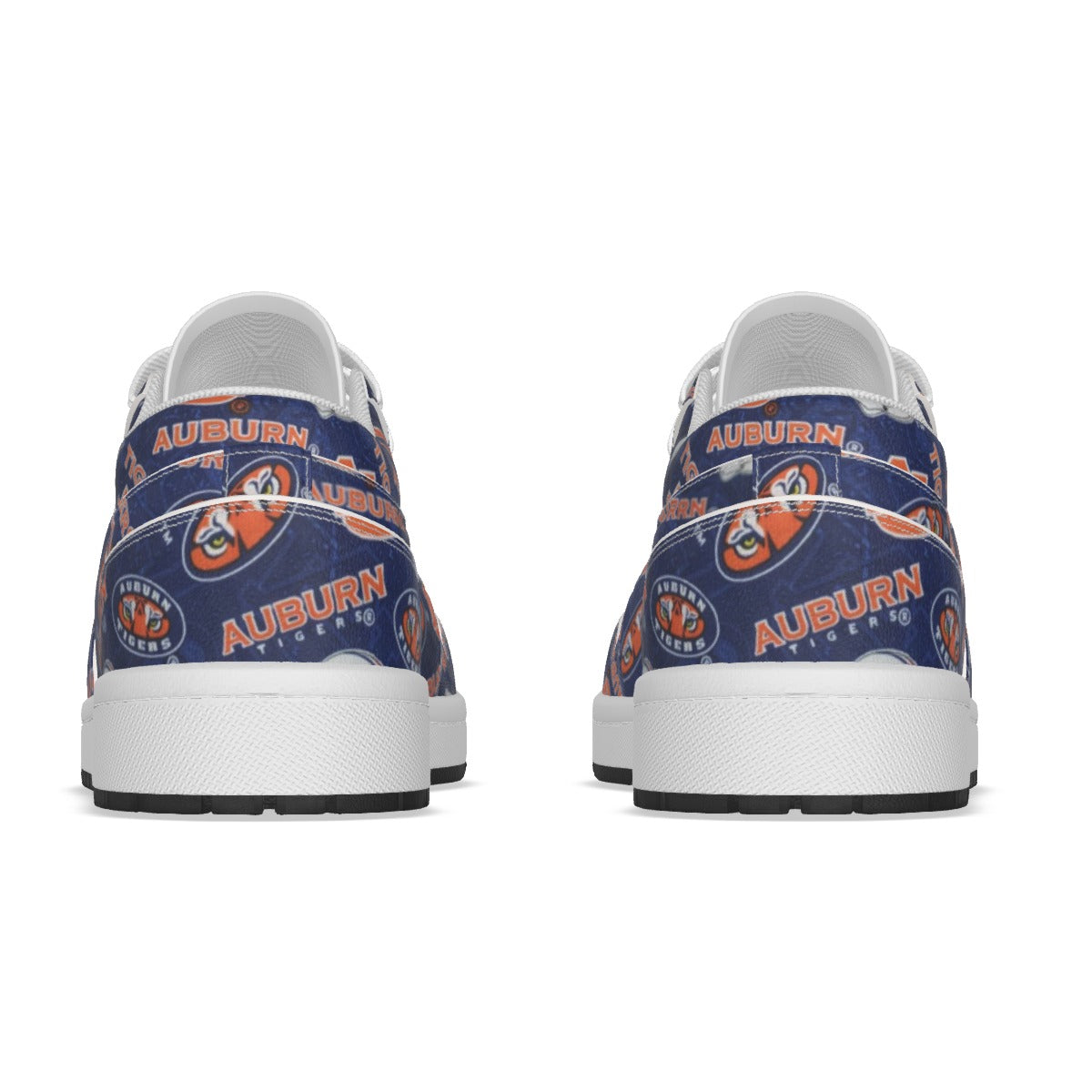 Women's Auburn Low State Leather Stitched Shoes Style 2