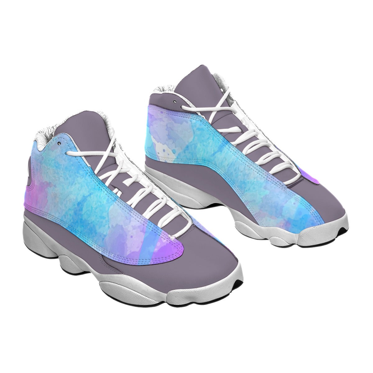 Personalized Women's Curved Basketball Shoes With Thick Soles