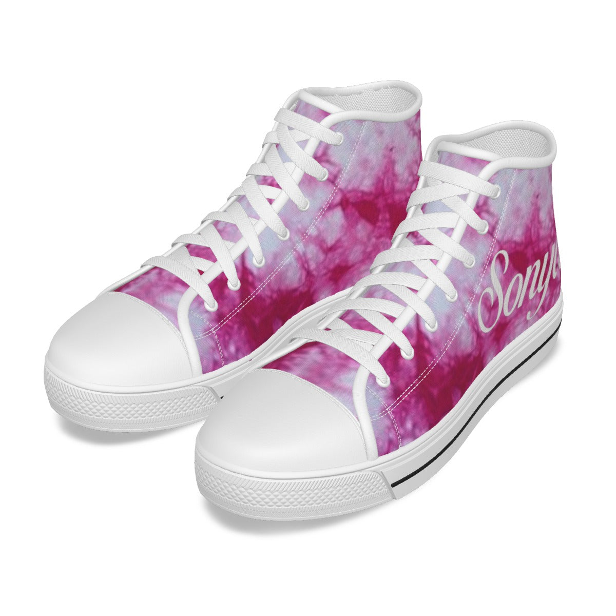 Personalized Women's High Top Canvas Shoes