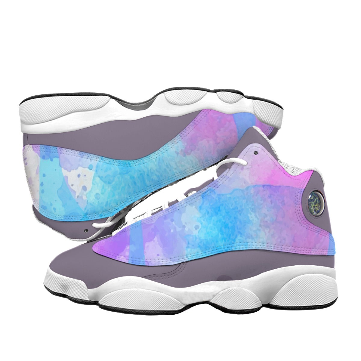 Personalized Women's Curved Basketball Shoes With Thick Soles