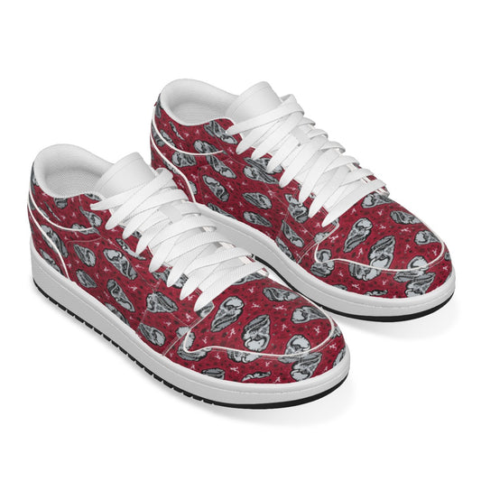 Women's Bama Low State Leather Stitched Shoes Style 3