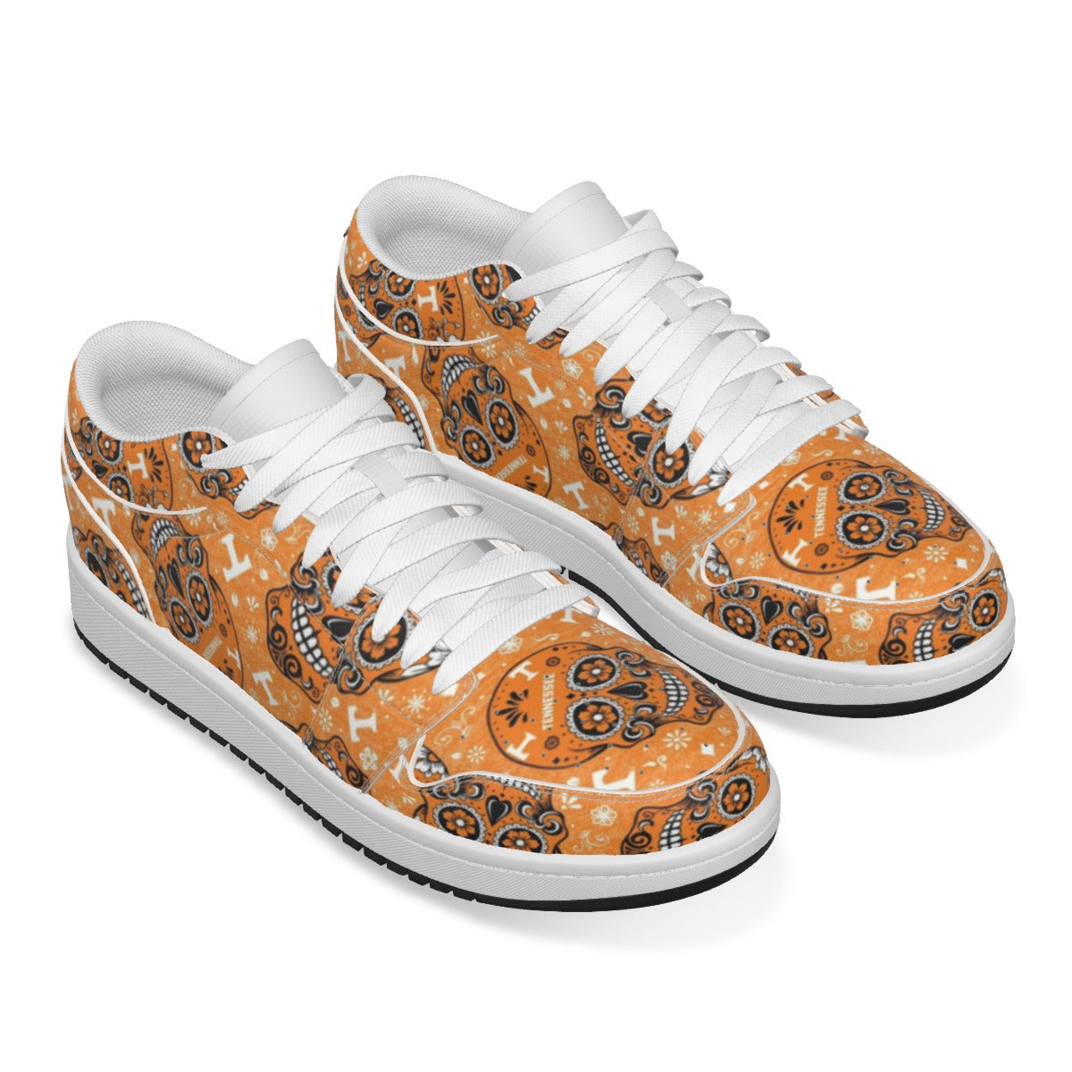 Women's Vols Sugar Skulls Low State Leather Stitched Shoes