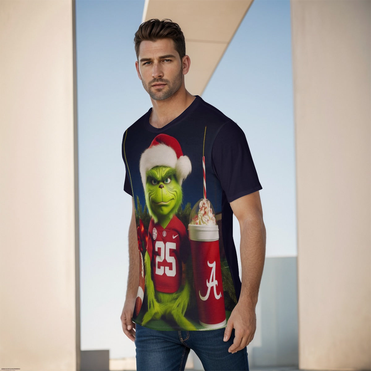 Grinch Alabama Football T-Shirt