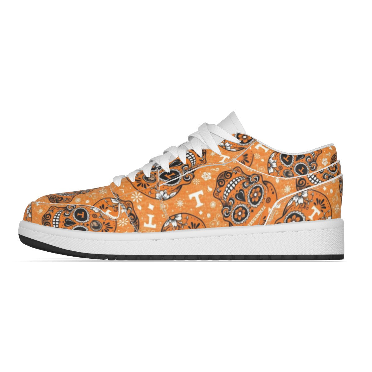 Women's Vols Sugar Skulls Low State Leather Stitched Shoes