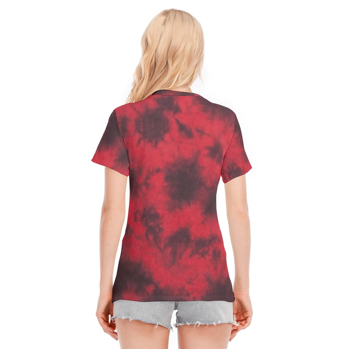 Messy Bun Rolltide Ladies T-Shirt