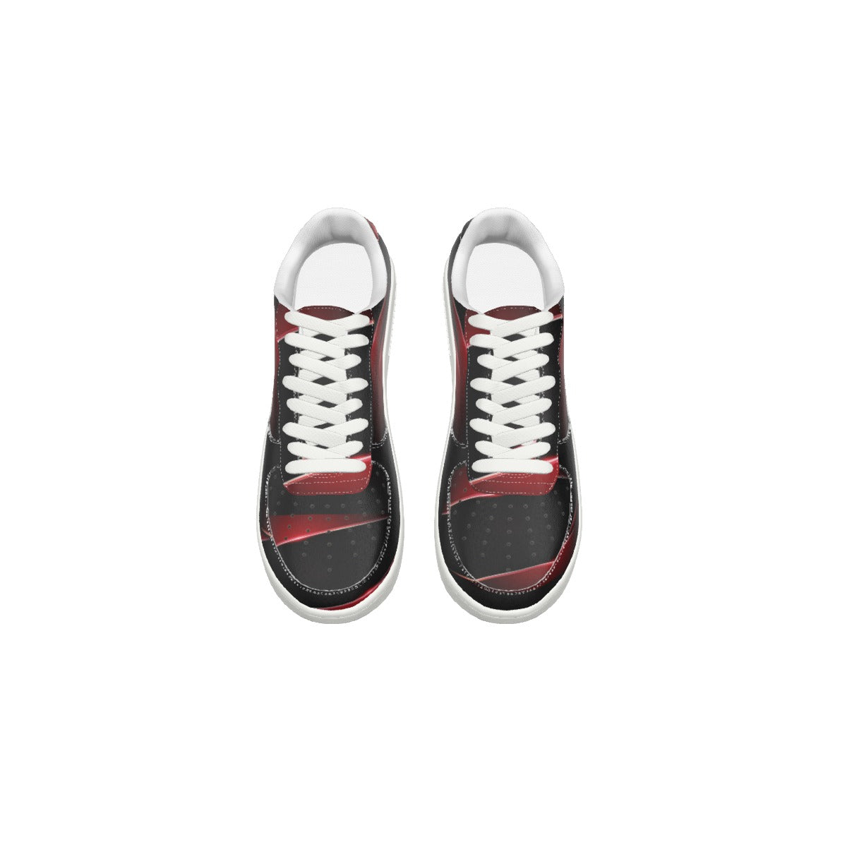 Men's Red/Black Air Force Shoes