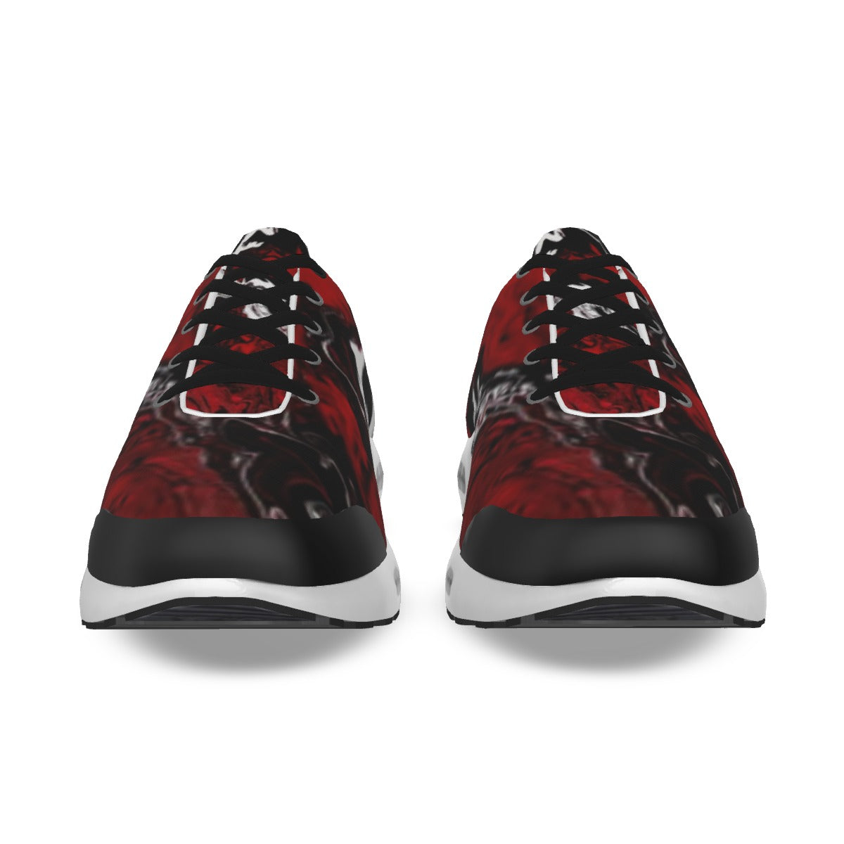 Men's Red/Black/White Air Cushion Sports Shoes