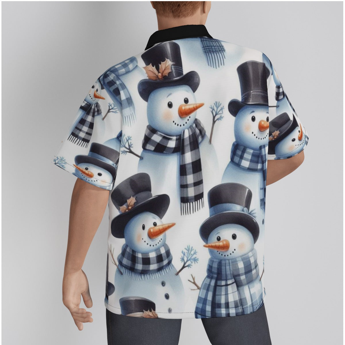 Men's Frosty Shirt With Button Closure