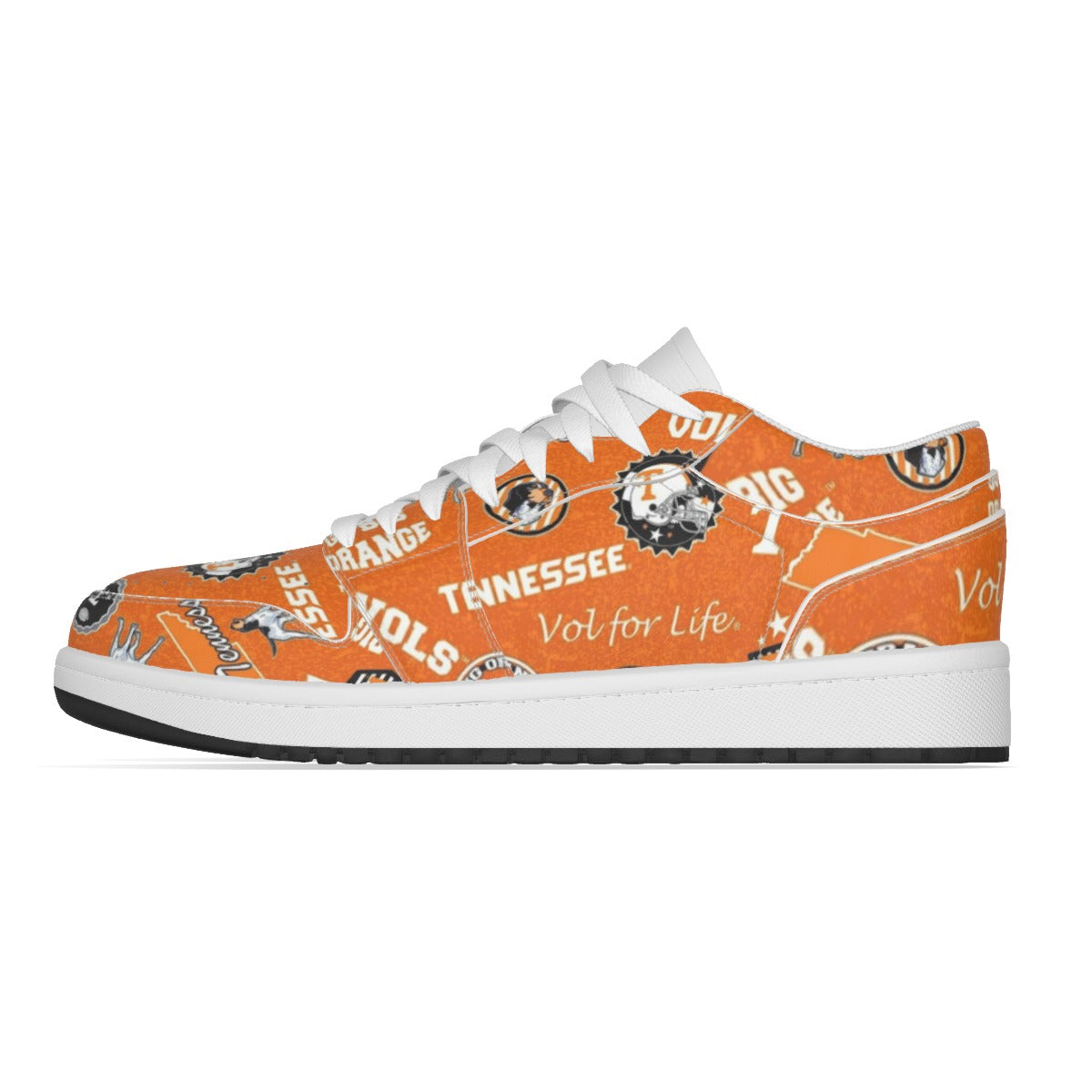 Women's Vols Low State Leather Stitched Shoes