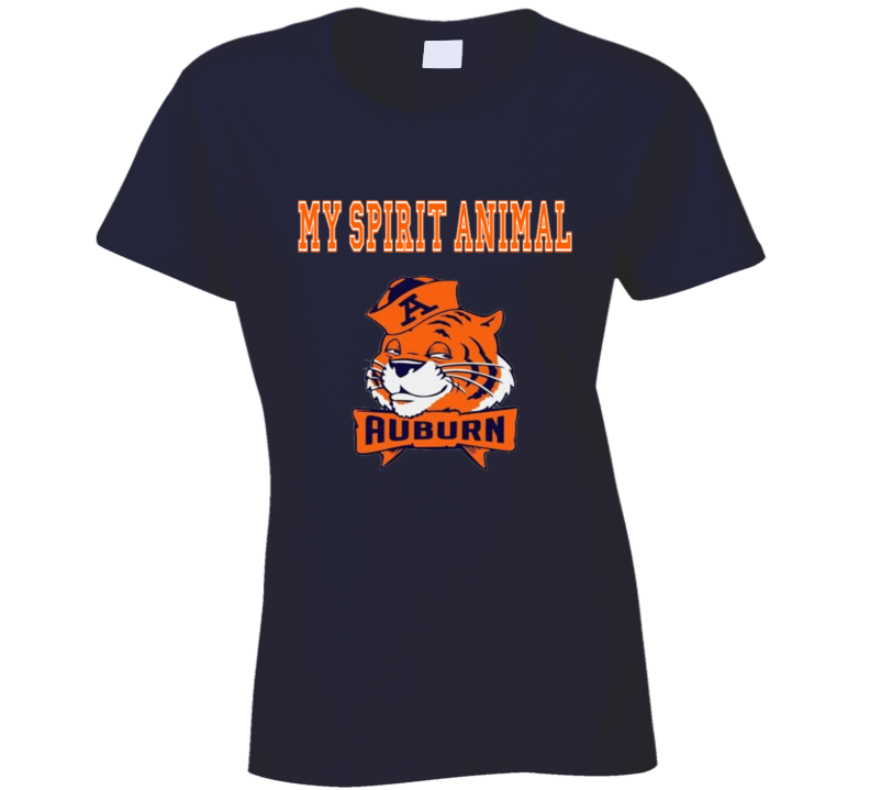 My Spirit Animal - Auburn Ladies T Shirt