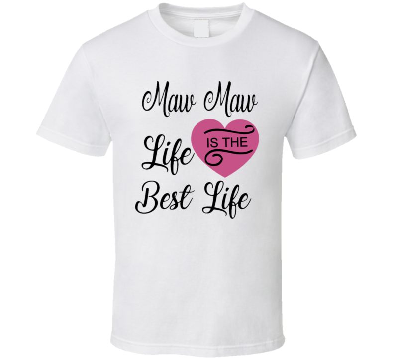 Maw Maw Life Pink T Shirt