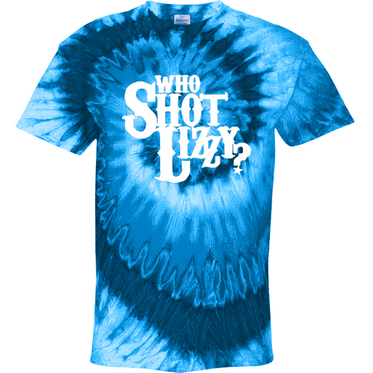 Who Shot Lizzy Blue Swirl Tie Dye