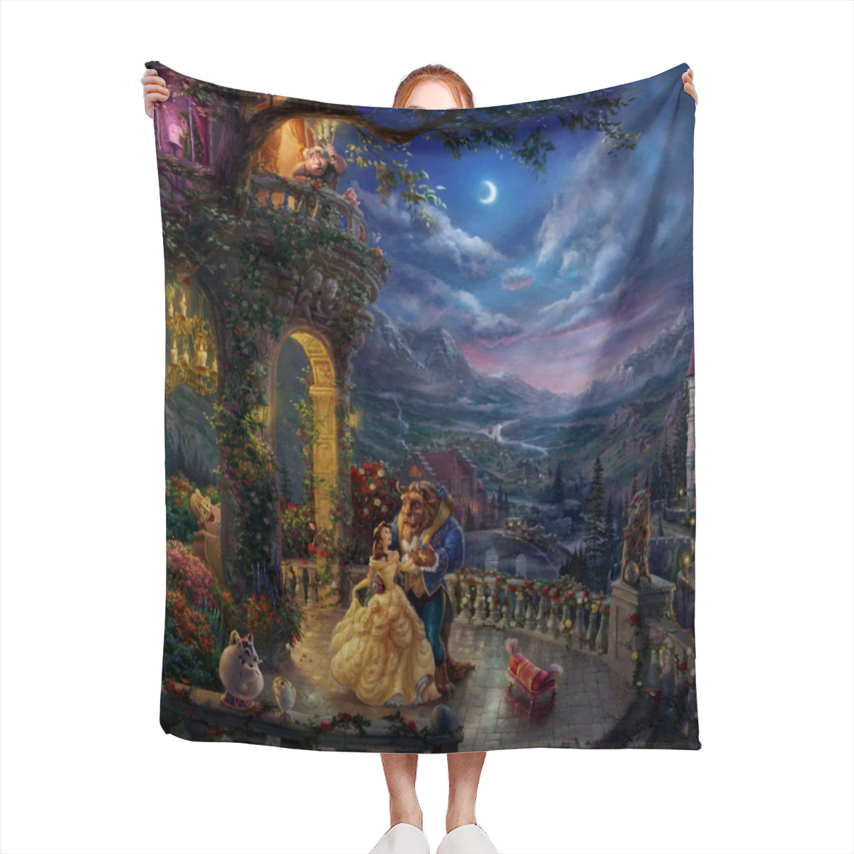 Beauty N Beast Blanket