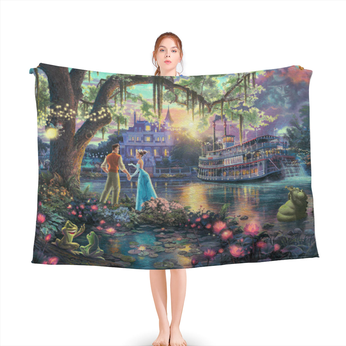 Princess N Frog Blanket