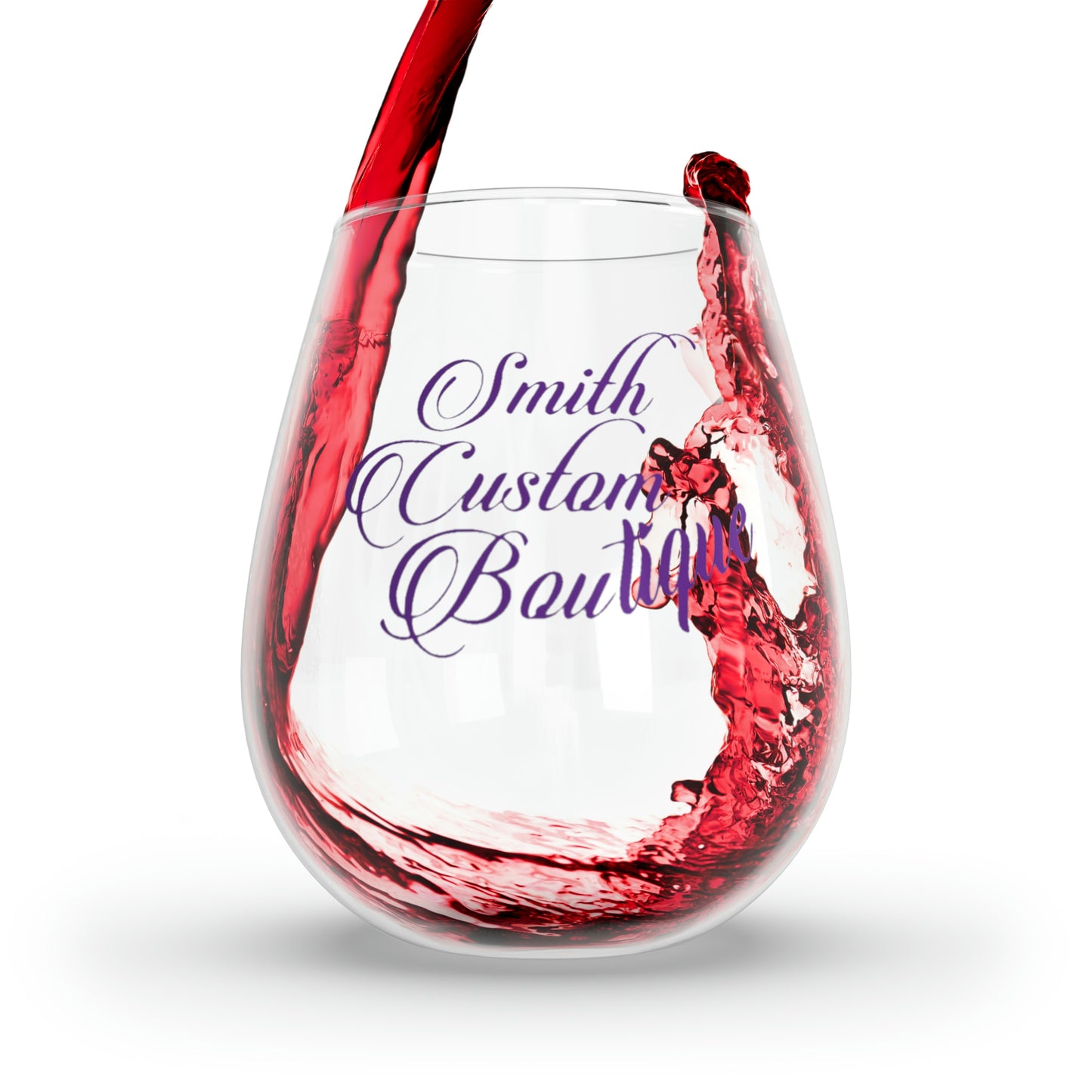 Personalized Stemless Wine Glass, 11.75oz