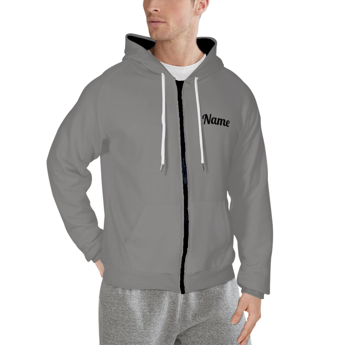 WSL Zip Hoodie - Grey