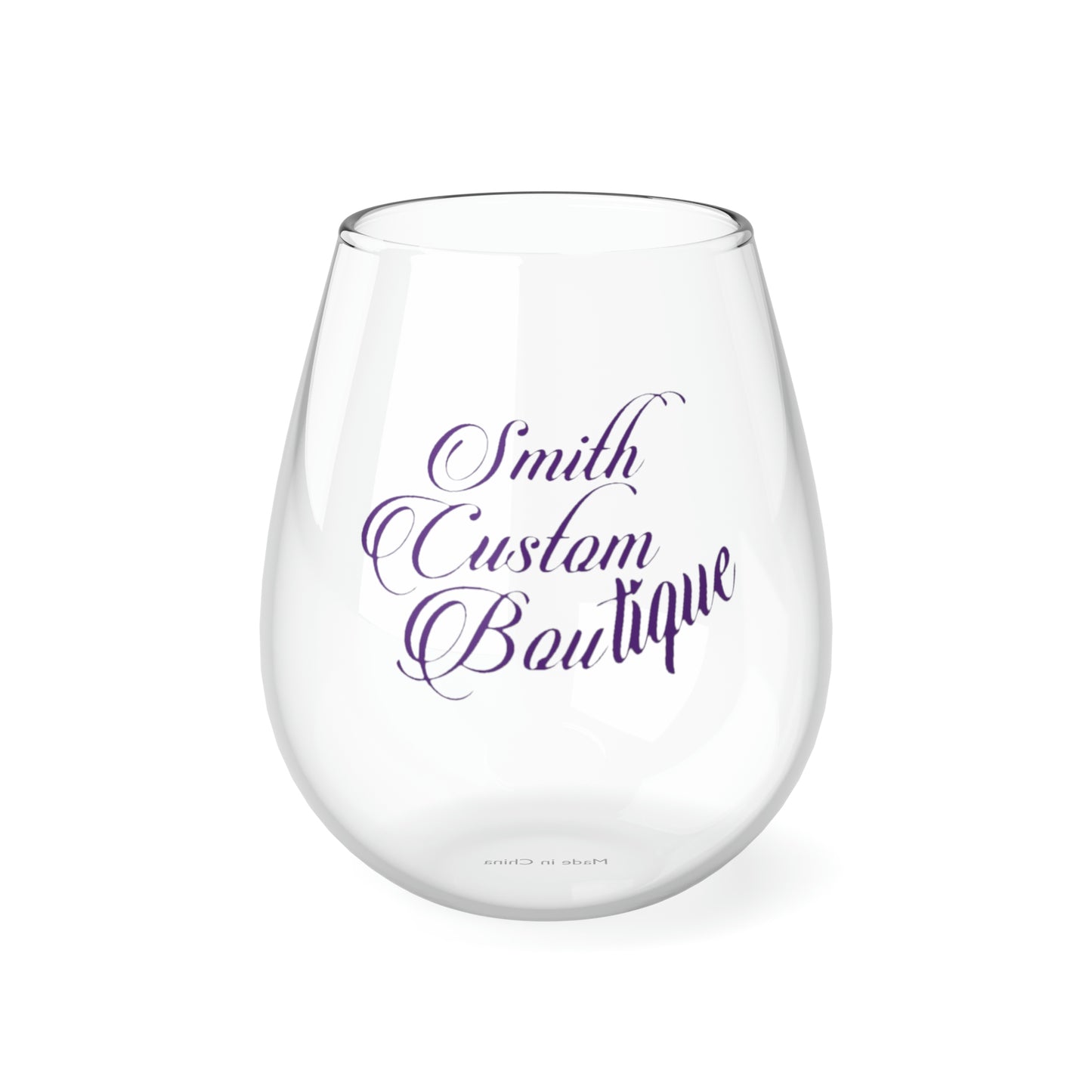 Personalized Stemless Wine Glass, 11.75oz