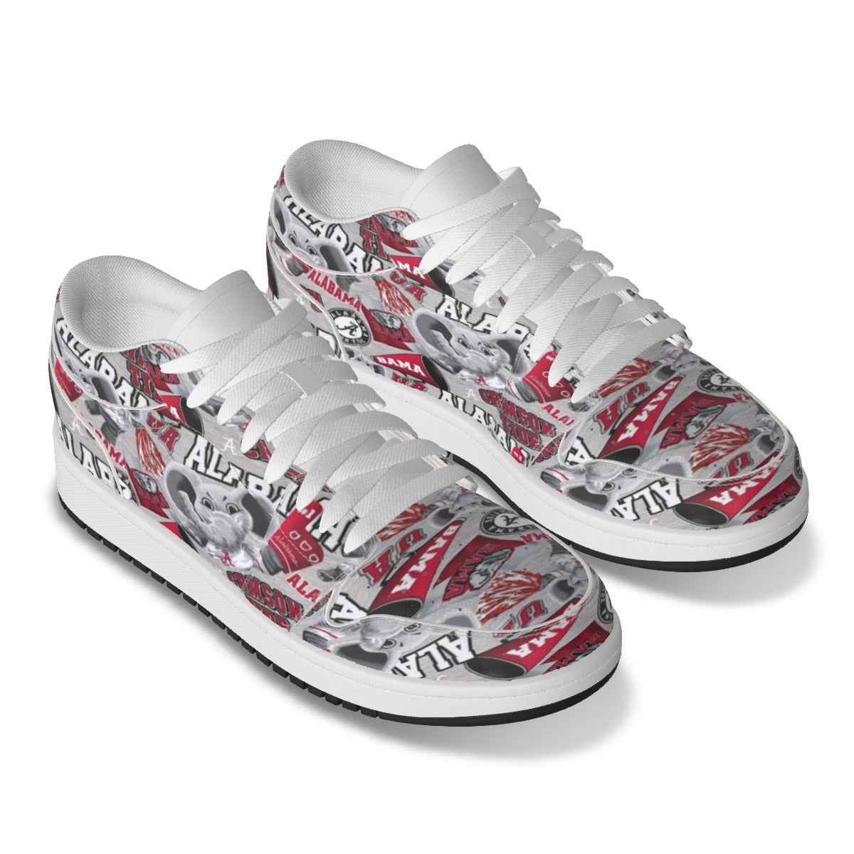 Men's Bama Low State Leather Stitched Shoes Style 2