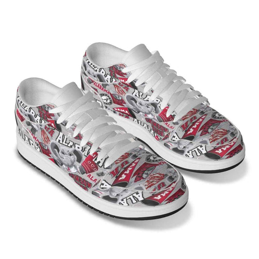 Men's Bama Low State Leather Stitched Shoes Style 2
